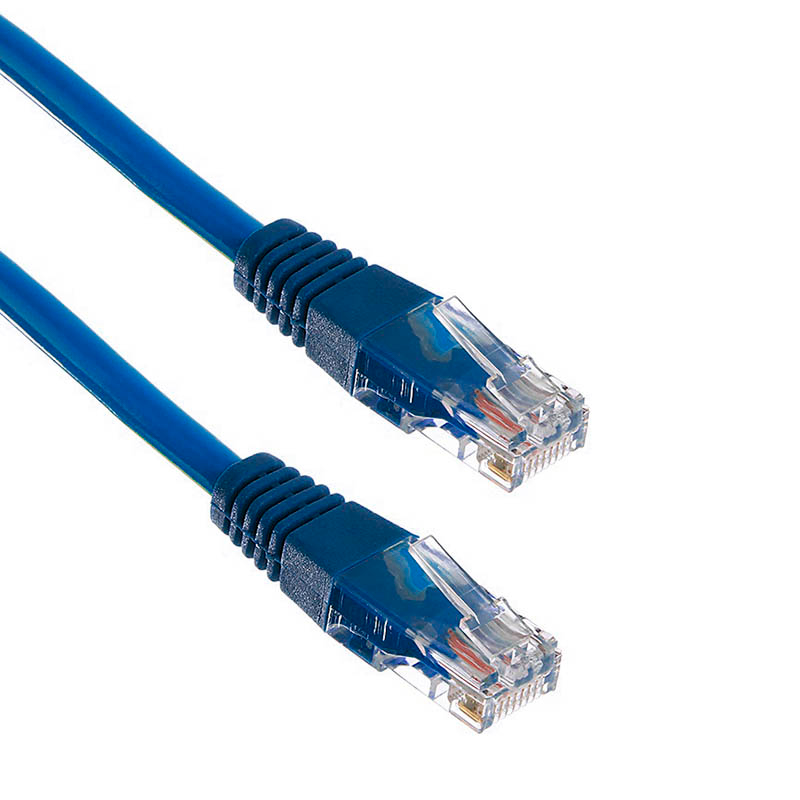 

Кабель ExeGate RJ45 - RJ45 вилка-вилка 0.3м (UTP-RJ45-RJ45-5e-0,3M-LSZH-BL) синий