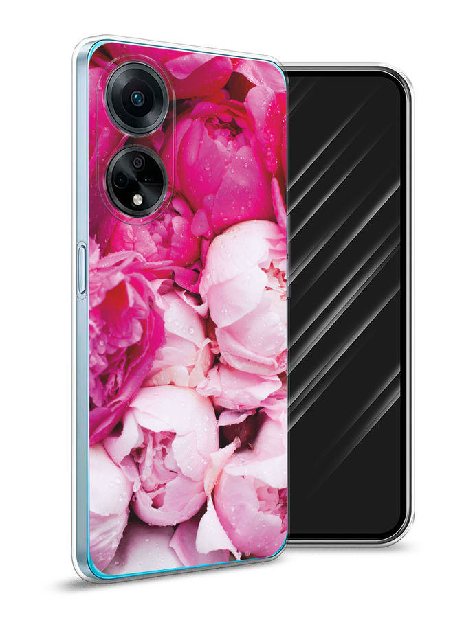 

Чехол Awog на Oppo A98 "Пионы розово-белые", Белый;розовый, 2514450-8
