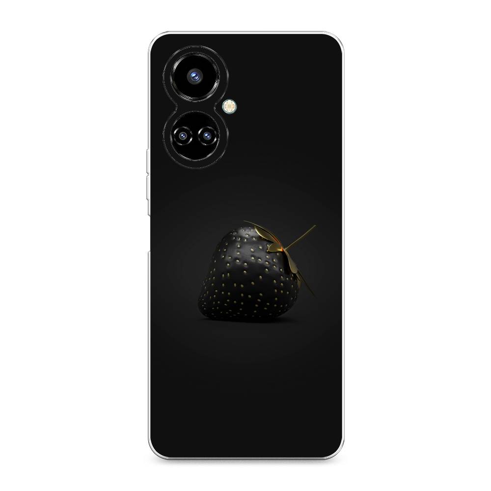 

Чехол Awog на Tecno Camon 19/19 Pro 4G "Черная клубника", Разноцветный, 302250-10