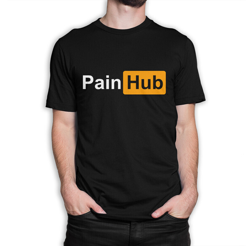 

Футболка мужская Dream Shirts Pain Hub 1000356222 черная L, Pain Hub 1000356222