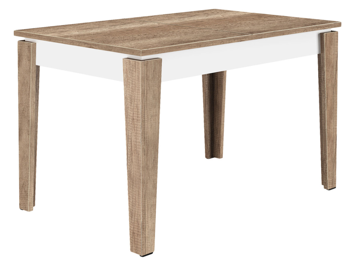 Кухонный стол Первый Мебельный STAN Дуб Каньон / Белый
