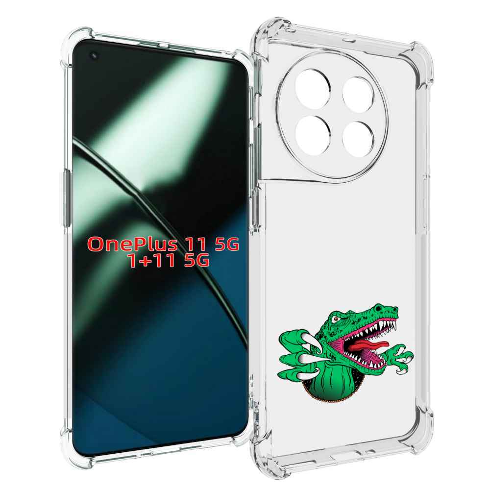 

Чехол MyPads крокодил для OnePlus 11, Прозрачный, Tocco