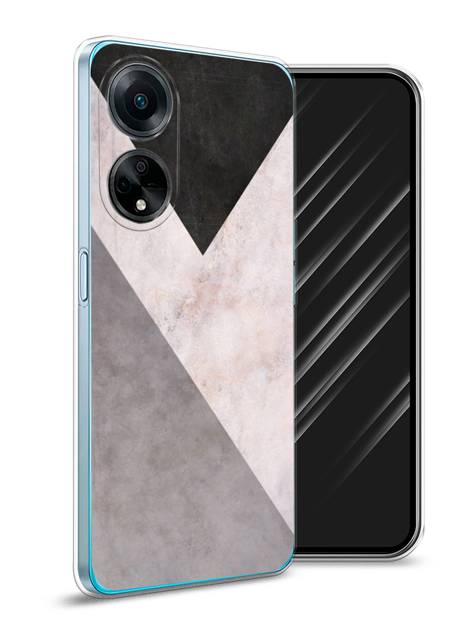 

Чехол Awog на Oppo A98 "Геометричный мрамор", Бежевый, 2514450-3