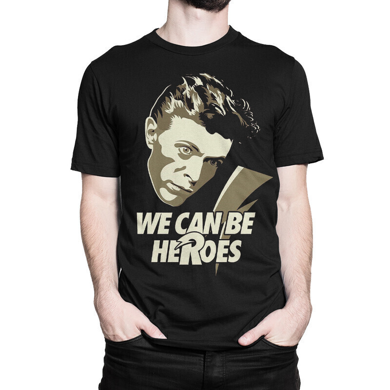 фото Футболка мужская dream shirts we can be heroes 1000360222 черная xs