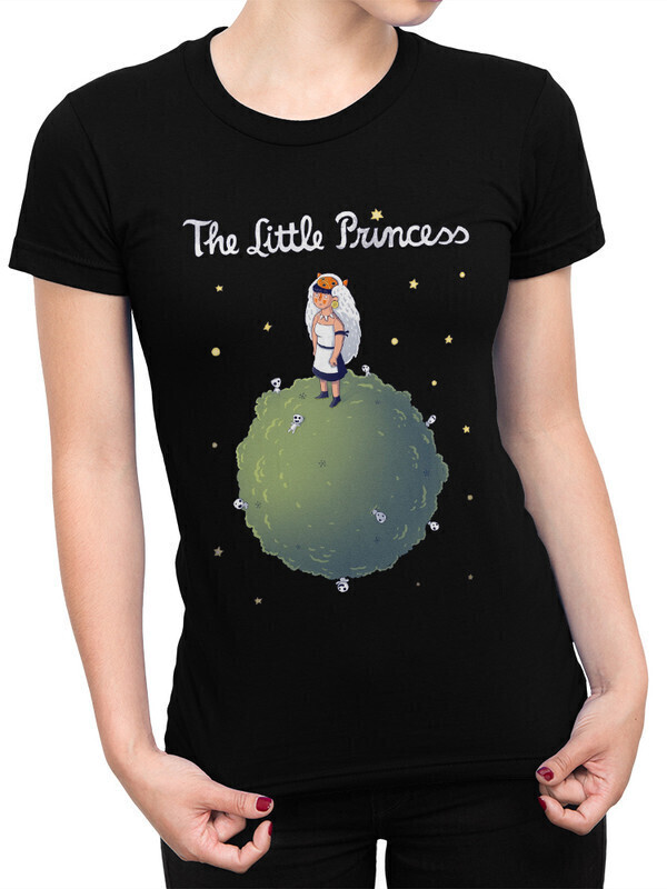 

Футболка женская Dream Shirts Принцесса Мононоке - Студия Гибли 50007531 черная 3XL, Принцесса Мононоке - Студия Гибли 50007531