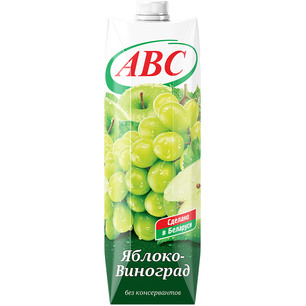 

Нектар виноградно-яблочный осветленный 1л ABC