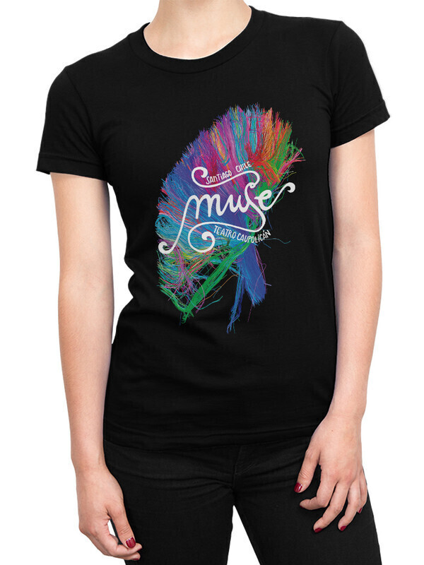 

Футболка женская Dream Shirts Muse Женская 50007541 черная 3XL, Muse Женская 50007541