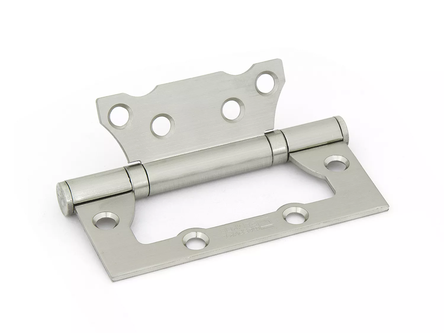 

Петля накладная, пакет 50/100, Ф-ка Замков, E-2BB-100 SN, 109556, чер