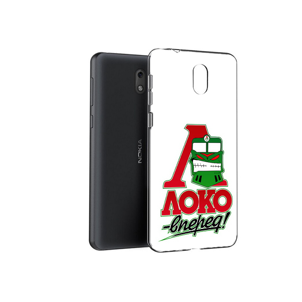 

Чехол MyPads Tocco для Nokia 6 ФК локо вперед (PT60992.93.181), Прозрачный, Tocco