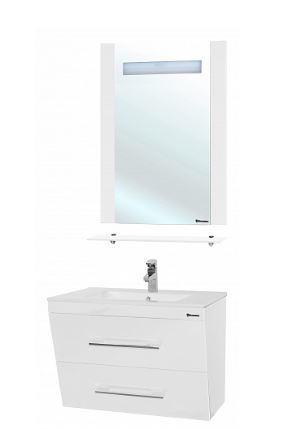 

Мебель для ванной Bellezza Берта подвесная 60 белая