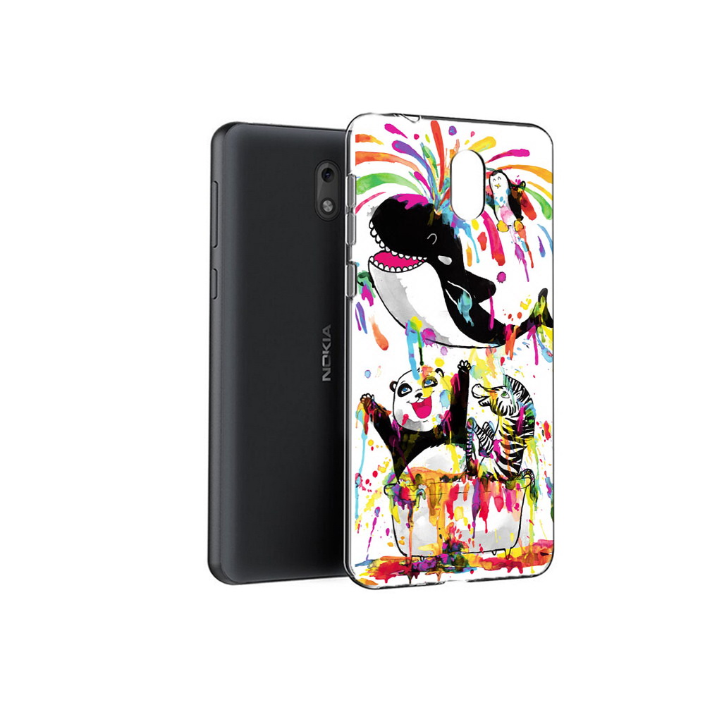 

Чехол MyPads Tocco для Nokia 6 Хиппи кит (PT60992.93.191), Прозрачный, Tocco