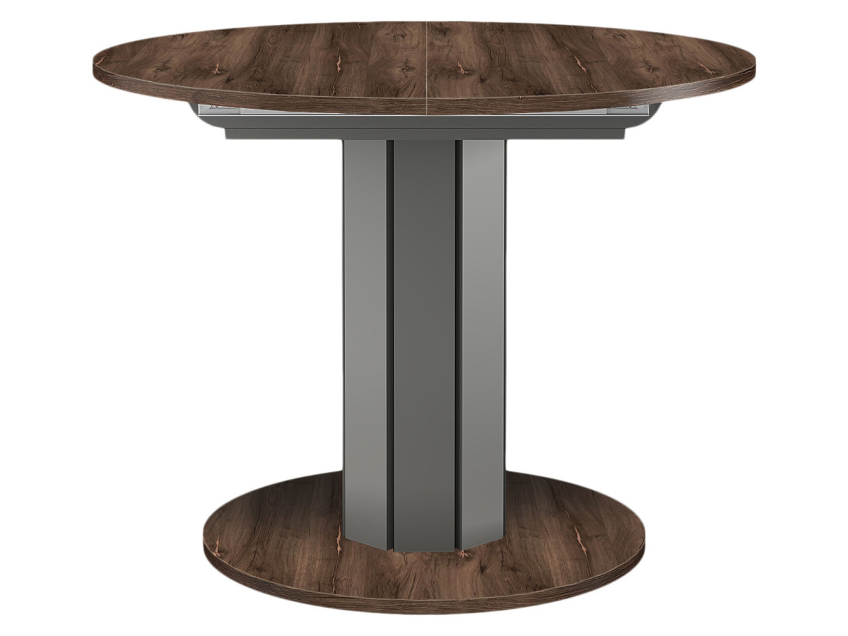 Кухонный стол Первый Мебельный ONTARIO Дуб Нокс / Дымчатый алмаз