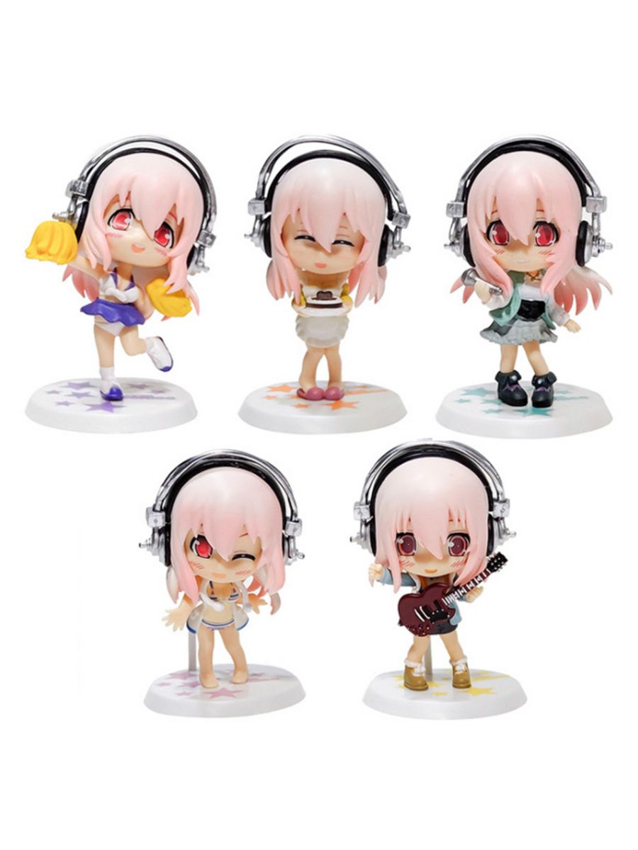 

Набор фигурок NoBrand Super Sonico: Super Sonico