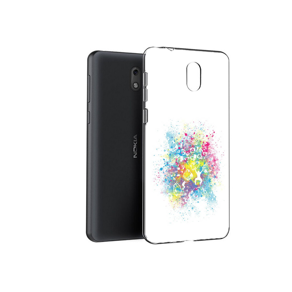 

Чехол MyPads Tocco для Nokia 6 акварель абстракция (PT60992.93.214), Прозрачный, Tocco