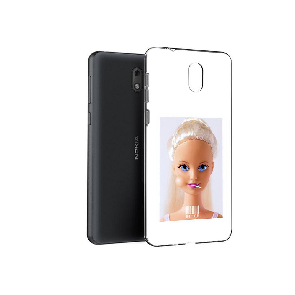 

Чехол MyPads Tocco для Nokia 6 барби (PT60992.93.226), Прозрачный, Tocco
