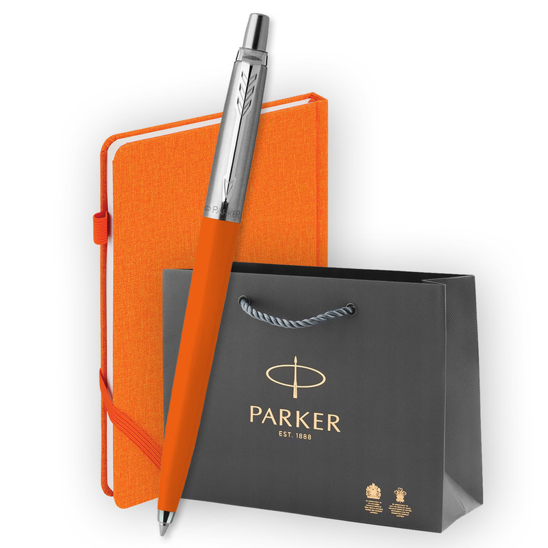 

Ручка Parker Jotter СТ 2076054 с ежедневником А5 и фирменным пакетом, Jotter CT