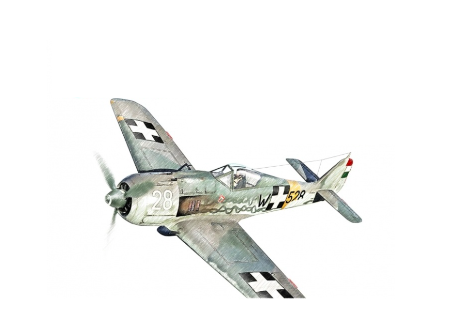

QD32062 3D Декаль интерьера кабины Fw 190F-8 для модели Revell