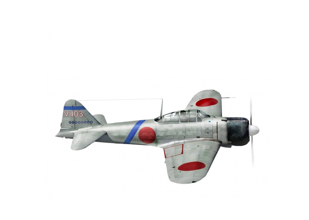 

QD48102 3D Декаль интерьера кабины A6M2 для модели Hasegawa