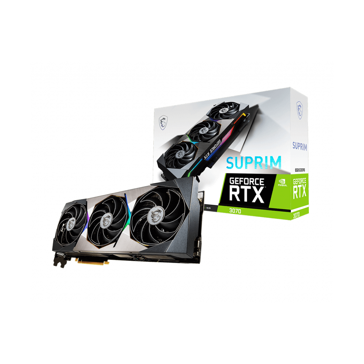 фото Видеокарта msi nvidia geforce rtx 3070 suprim