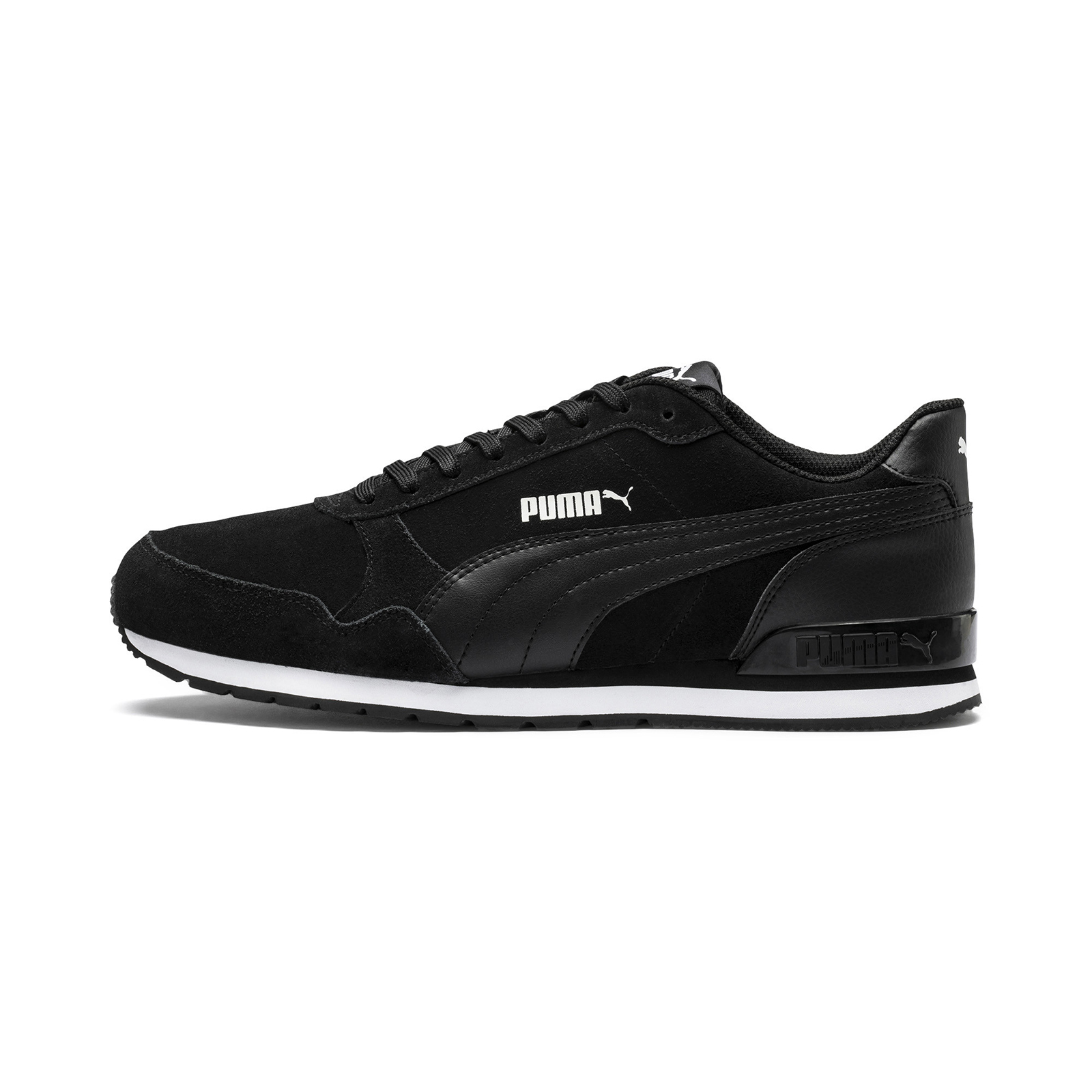 фото Кроссовки мужские puma st runner v2 sd черные 7.5 uk