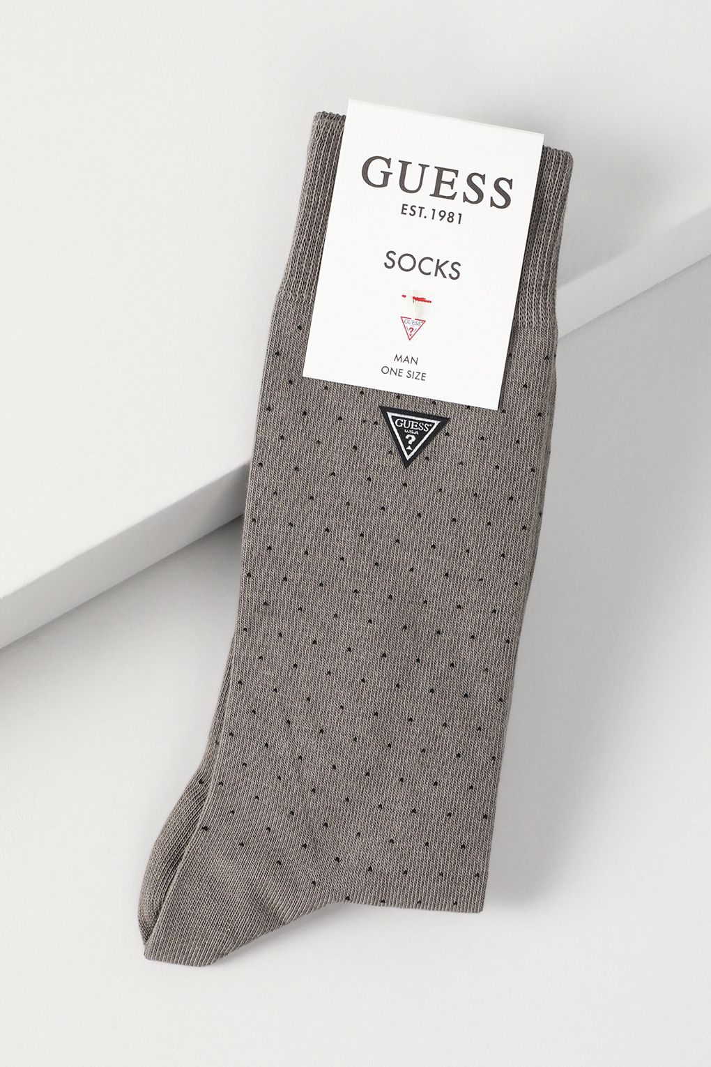 Носки мужские Guess U4RY02 ZZ02T серые one size