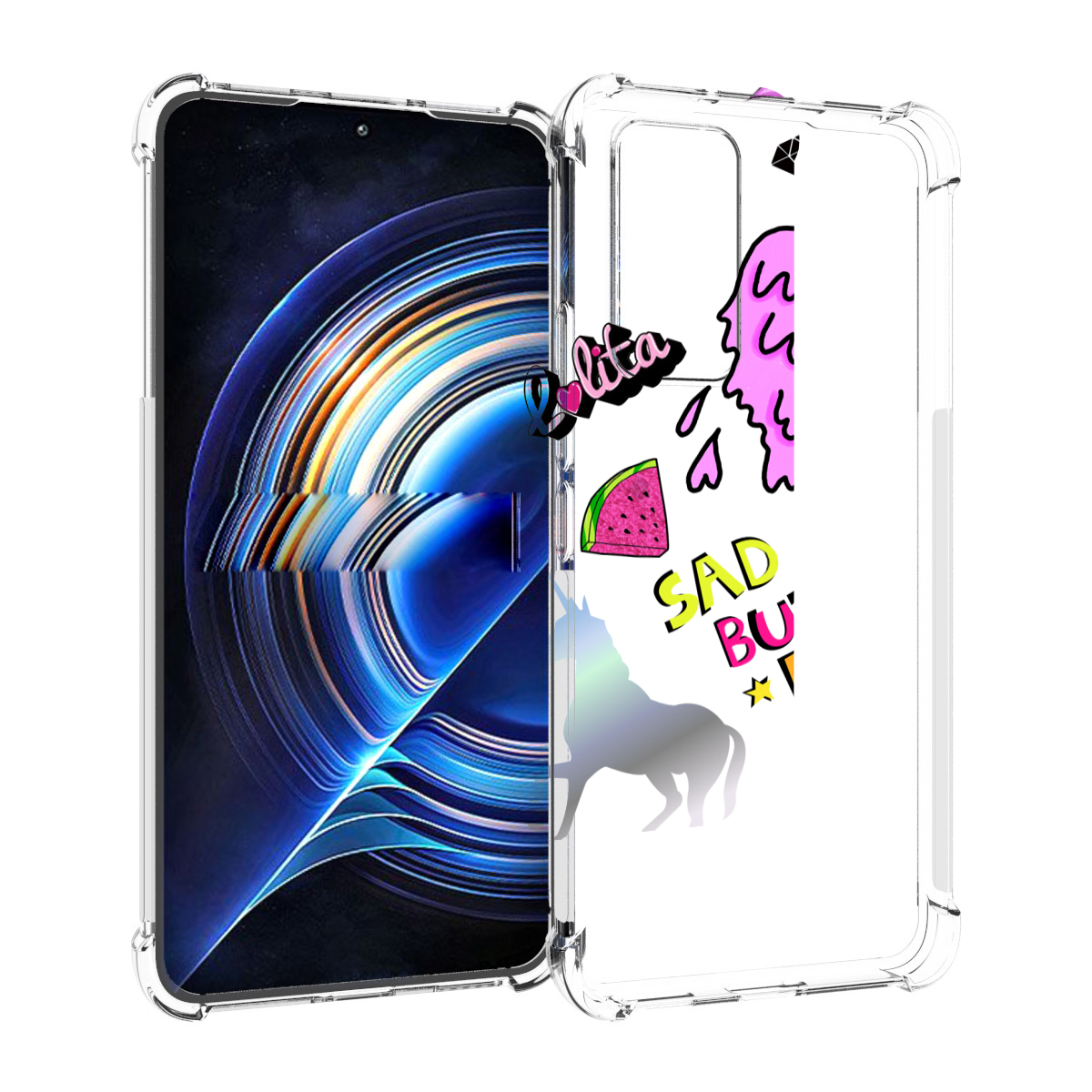 

Чехол MyPads красивые-смайлики для Tecno Camon 19 Neo, Прозрачный, Tocco
