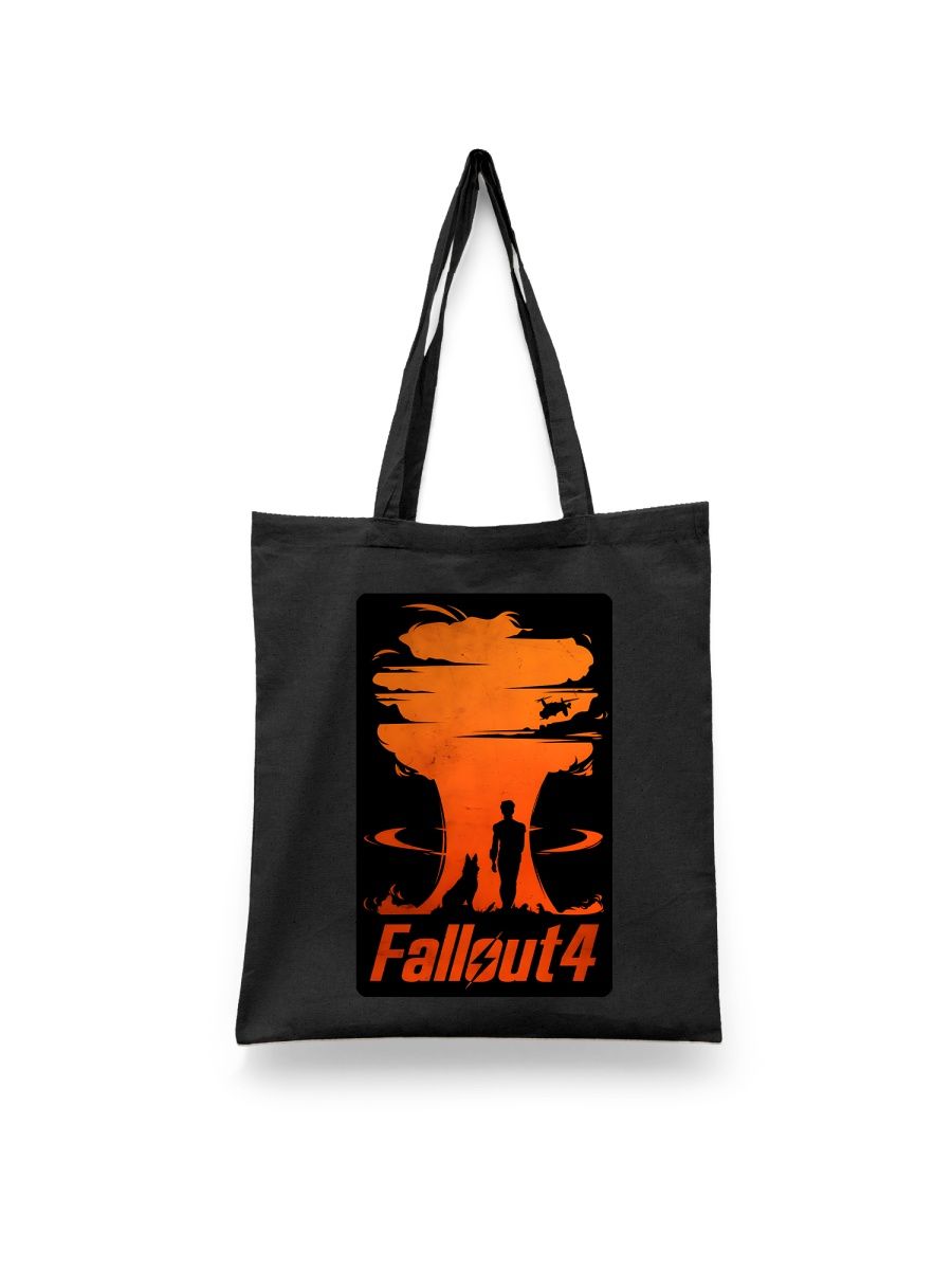 

Шоппер унисекс Каждому Своё Фоллаут/Fallout GMFL15, черный, Фоллаут/Fallout GMFL15
