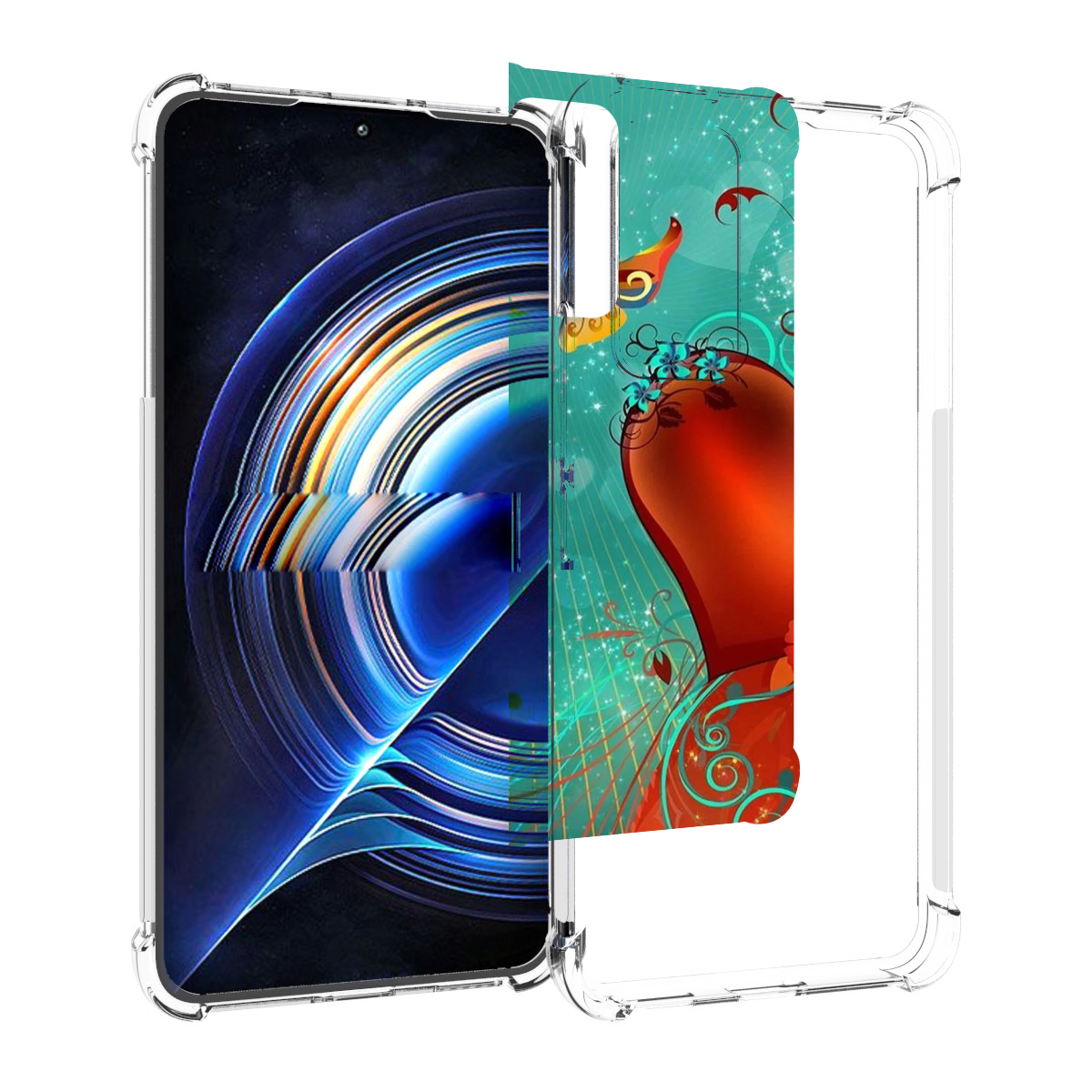 

Чехол MyPads красивые-яркие-сердечки для Tecno Camon 19 Neo, Прозрачный, Tocco