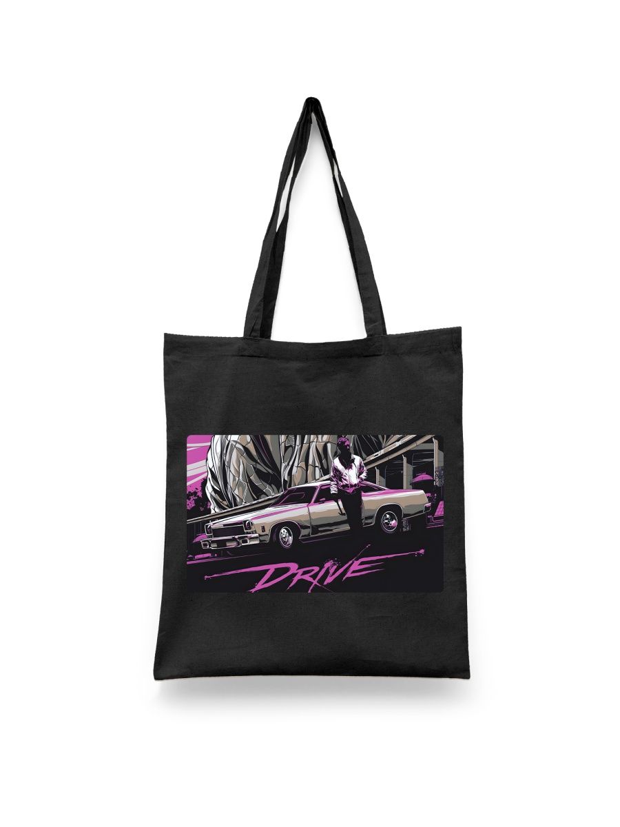 

Шоппер унисекс Каждому Своё Драйв/Drive/Гослинг FMDR10, черный, Драйв/Drive/Гослинг FMDR10