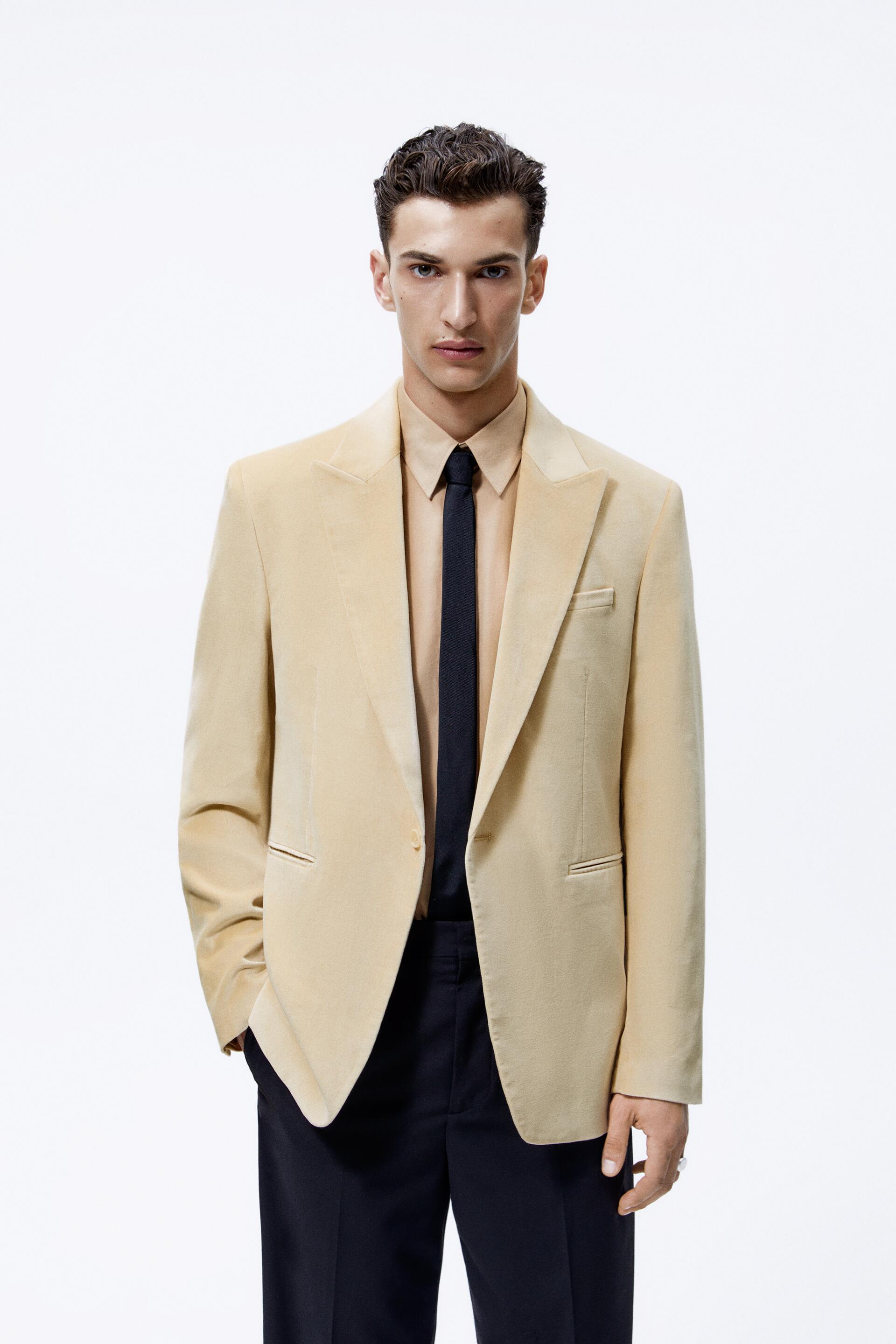 

Жакет мужской ZARA 09621633 белый 52 RU (доставка из-за рубежа), 09621633