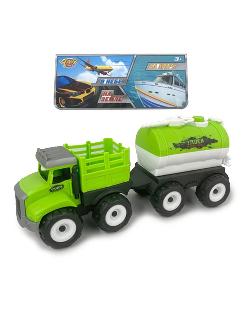 Инерционная машинка с бочкой Наша игрушка, 614526