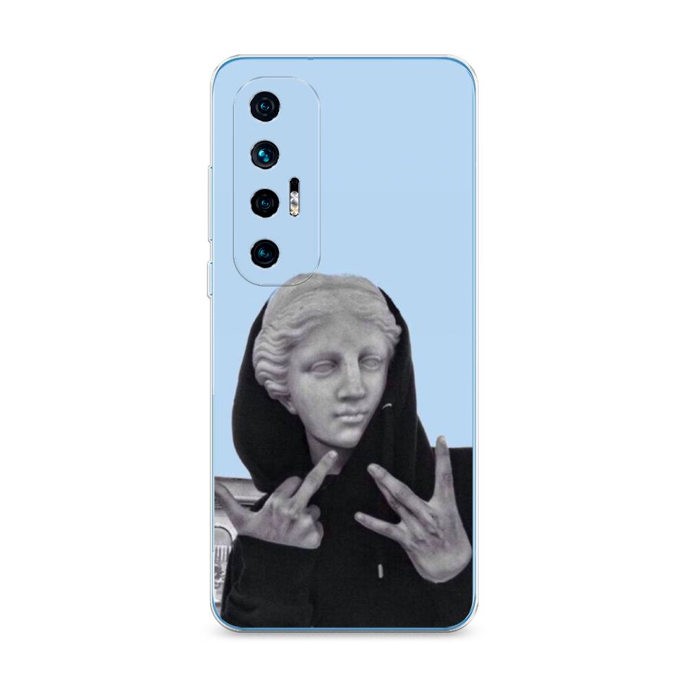 

Чехол Awog на Xiaomi Mi 10S "SWAG статуя", Разноцветный, 310550-9