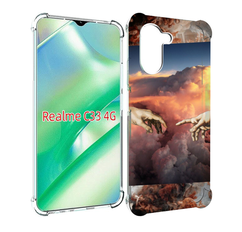 

Чехол MyPads красивая-картина для Realme C33 4G, Прозрачный, Tocco