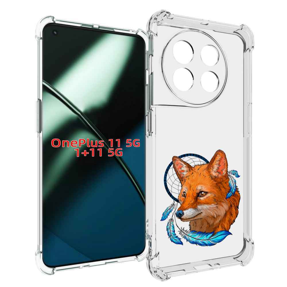 

Чехол MyPads лиса и ловец снов для OnePlus 11, Прозрачный, Tocco