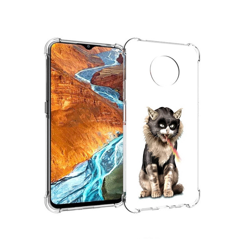 

Чехол MyPads Tocco для Nokia G300 дьяволский кот (PT224563.108.341), Прозрачный, Tocco
