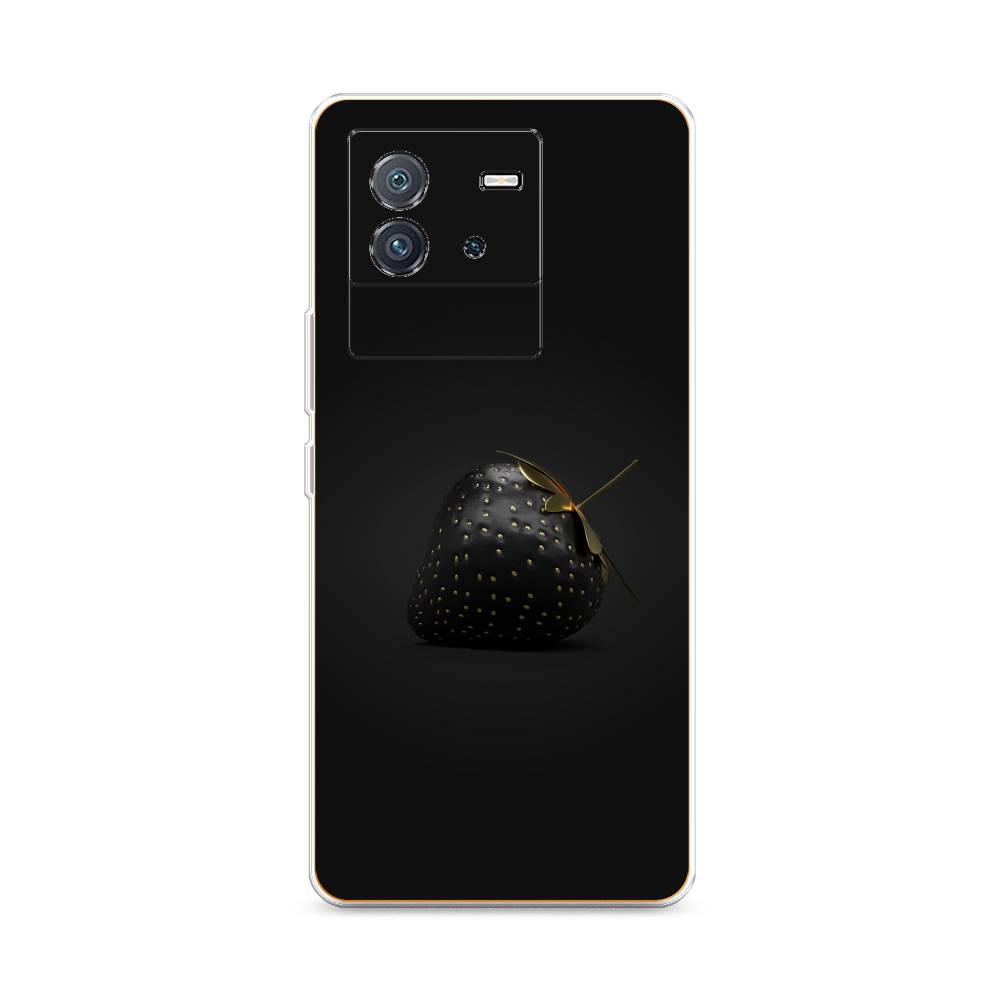 

Чехол Awog на Vivo iQOO Neo6 "Черная клубника", Разноцветный, 266850-10