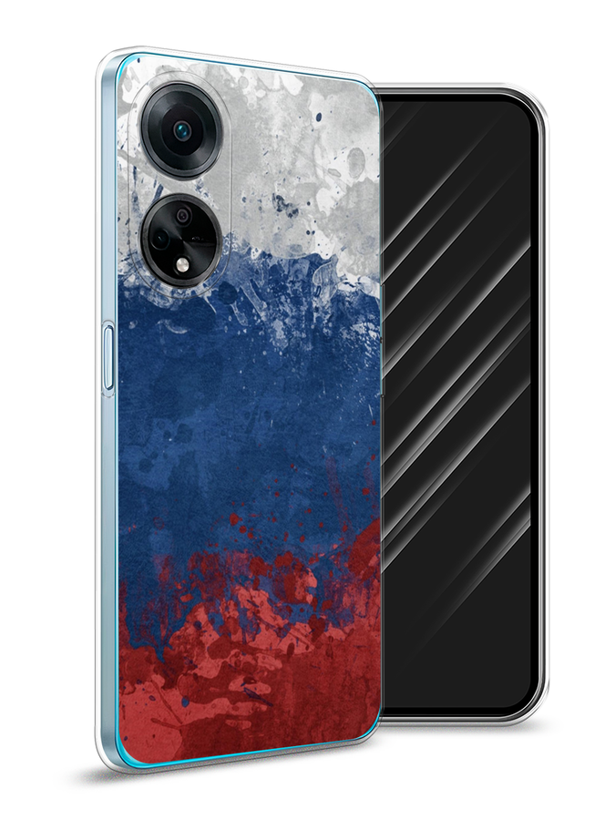 

Чехол Awog на Oppo A98 "Флаг России неровный", Белый;синий;красный, 2514450-5