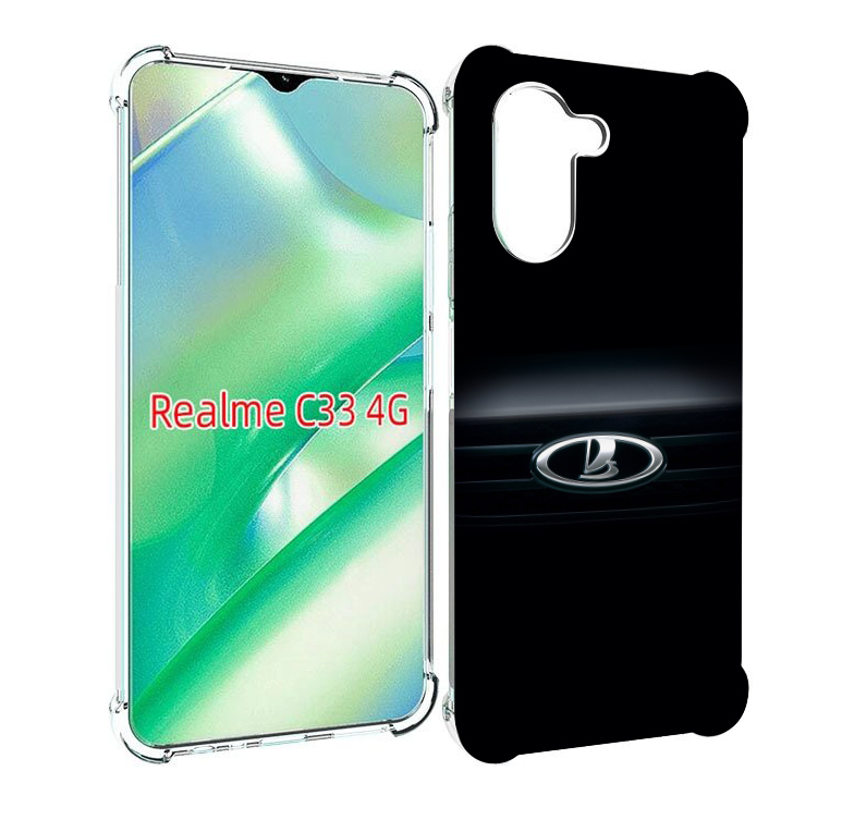 

Чехол MyPads lada ваз 3 для Realme C33 4G, Прозрачный, Tocco