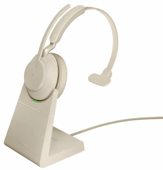 

Наушники Jabra Evolve2 65 Link380a UC Mono Stand Beige 26599-889-988, Evolve2 65