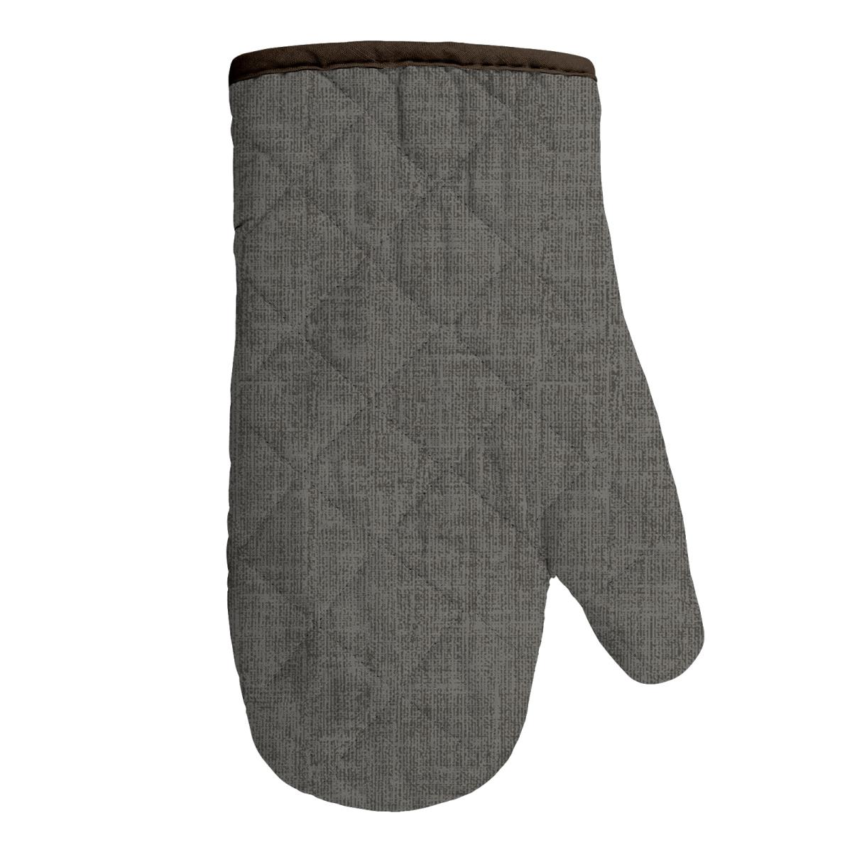 

Прихватка-рукавица рогожка 18х33 "Wenge" рис 60008-2 Juliet stone