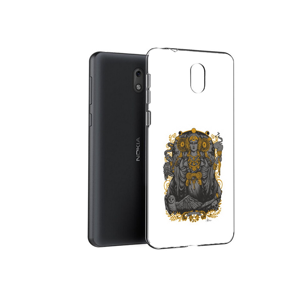 

Чехол MyPads Tocco для Nokia 6 божество с золотыми элементами (PT60992.93.241), Прозрачный, Tocco