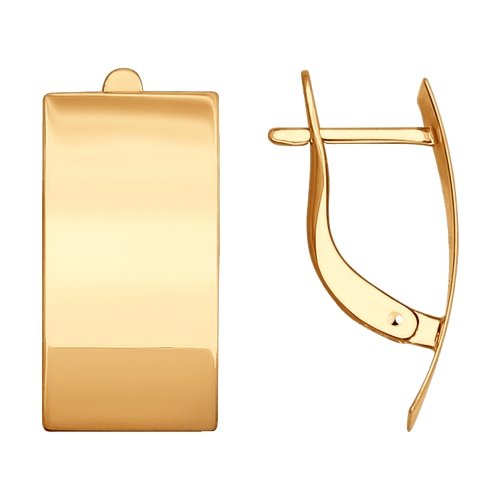 

Серьги из красного золота ЯХОНТ Золотой 147765, 147765