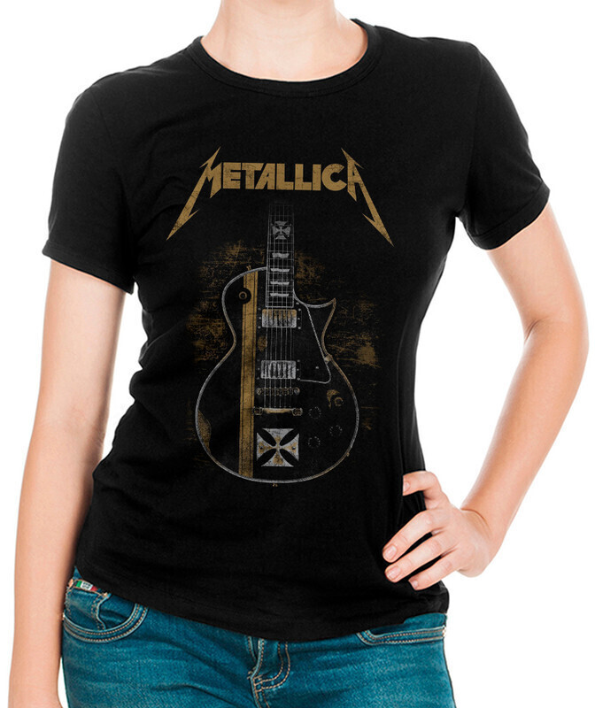 

Футболка женская Dream Shirts Metallica Женская 50007701 черная XL, Metallica Женская 50007701