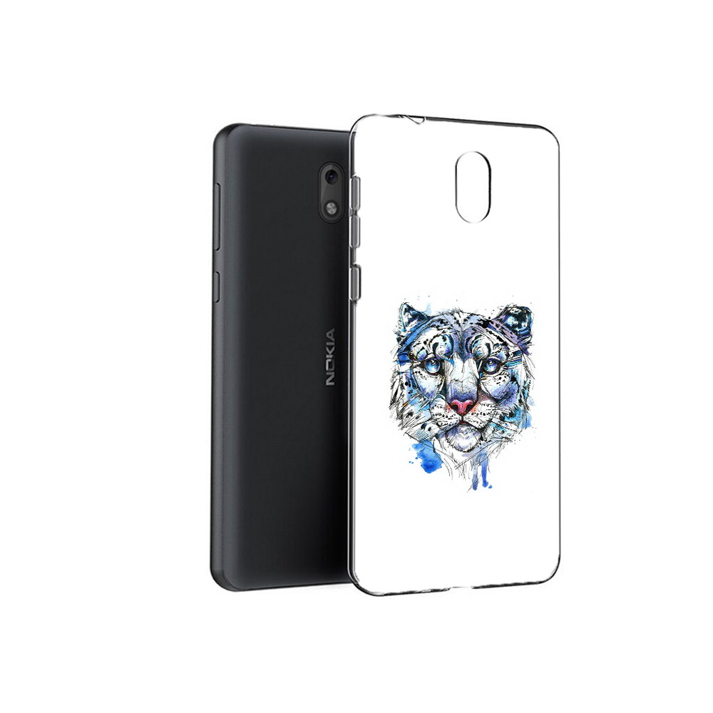 

Чехол MyPads Tocco для Nokia 6 водяной тигр (PT60992.93.263), Прозрачный, Tocco