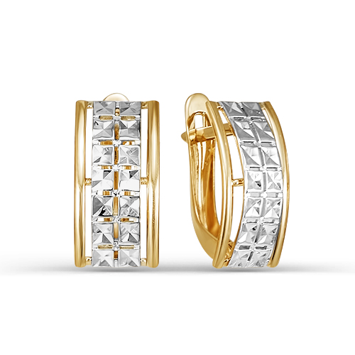 

Серьги из комбинированного золота Yahont 148781, 148781