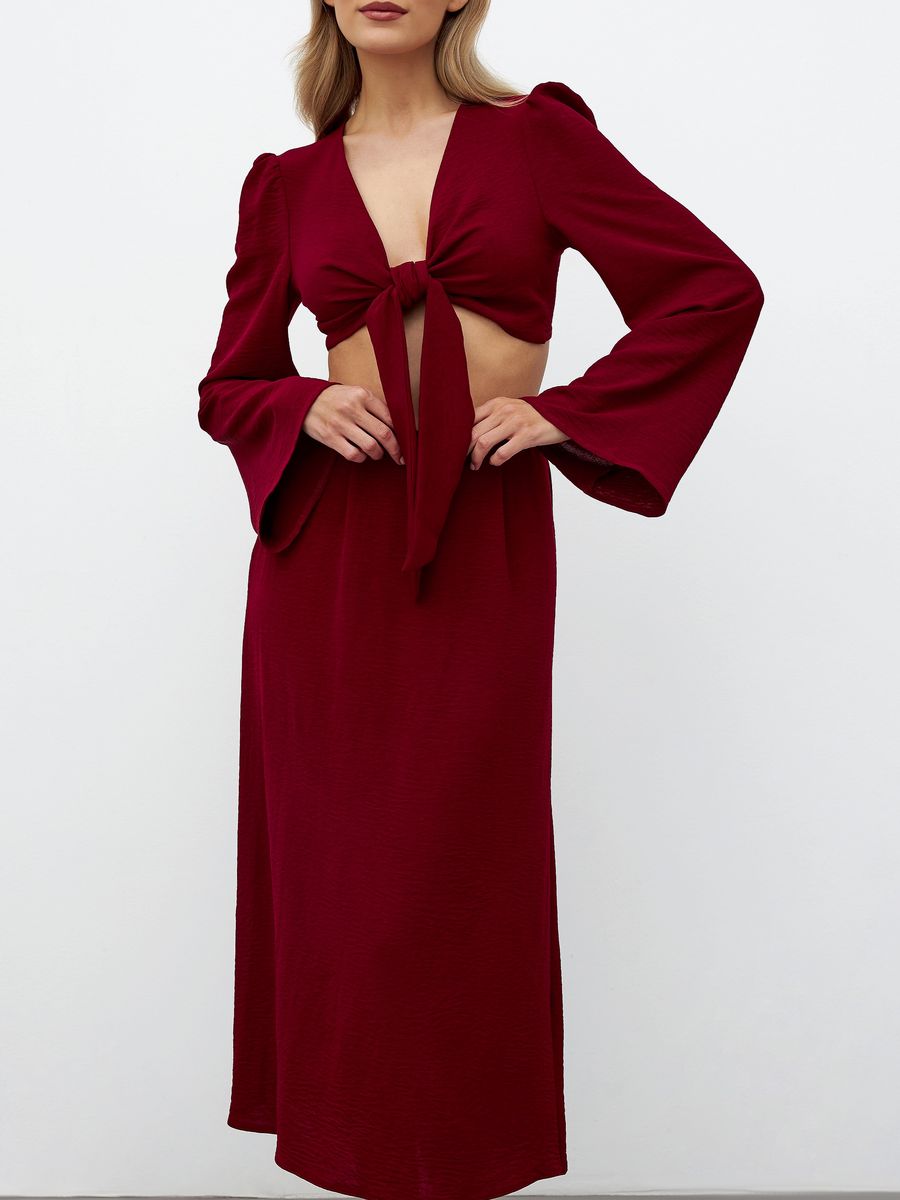 

Костюм женский Mimi Pajamas Brand 100069 бордовый 40-42 RU, 100069