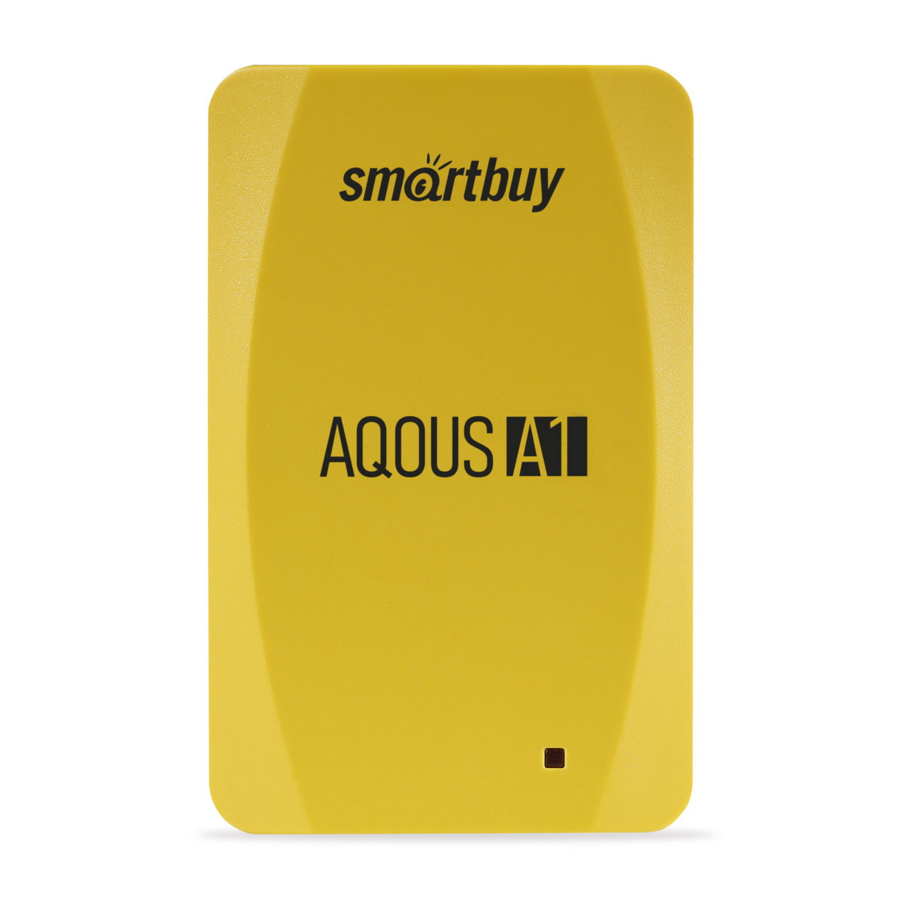 фото Внешний диск ssd smartbuy aqous a1 128gb yellow (sb128gb-a1y-u31c)