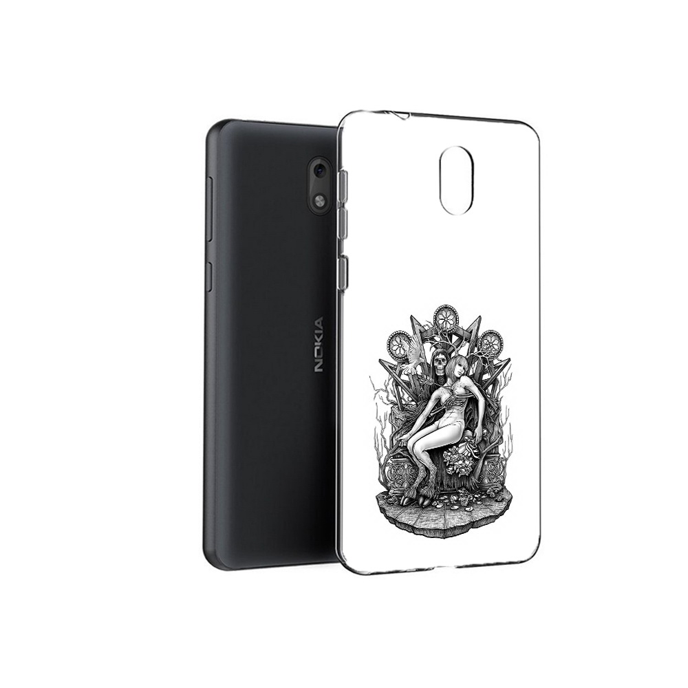 

Чехол MyPads Tocco для Nokia 6 девушка на троне (PT60992.93.309), Прозрачный, Tocco