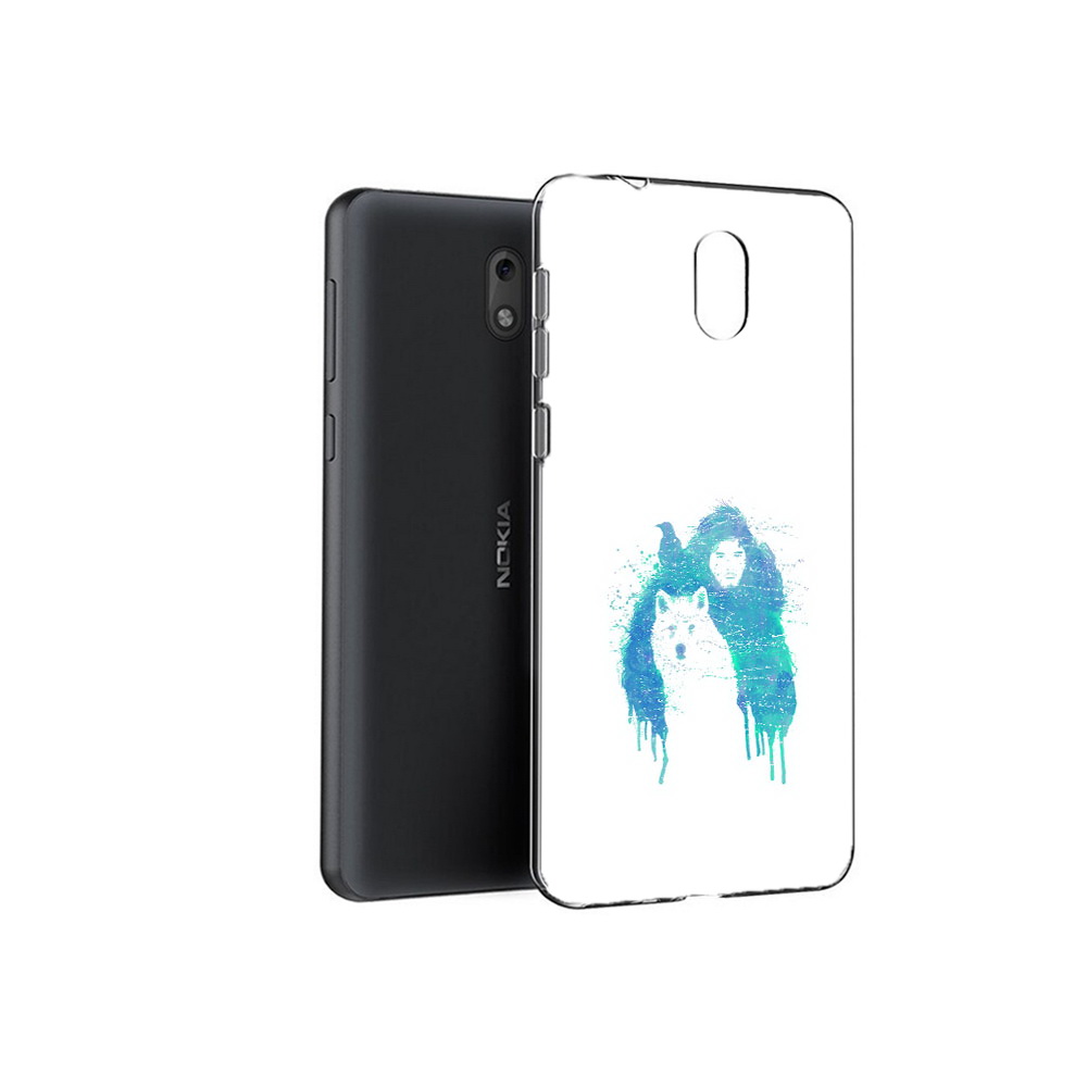 

Чехол MyPads Tocco для Nokia 6 джон сноу (PT60992.93.323), Прозрачный, Tocco