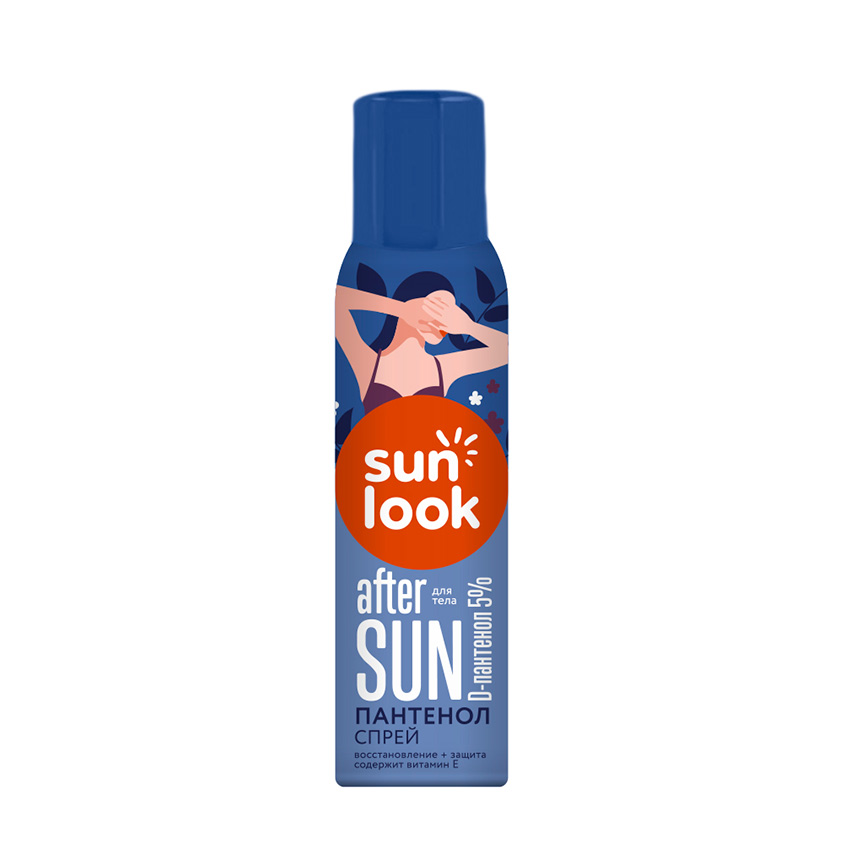 Пантенол-спрей для тела SUN LOOK 150 мл sun look пантенол спрей для тела 150 0